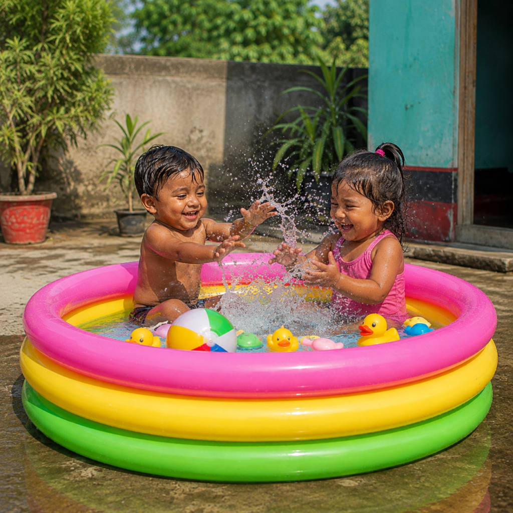 kids swimming pool – শিশুদের ইনডোর ও আউটডোর পানি খেলার পুল